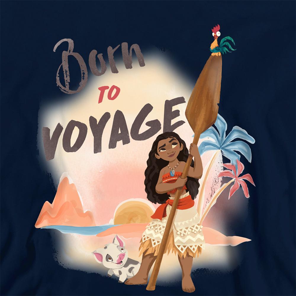 Moana Childrens/Kids Born To Voyage Pullover Hoodie