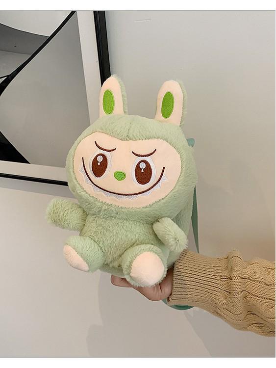 Плюшевый мультяшный рюкзак «Пузырчатый кролик» - Милый подарок кроссбоди для девочек