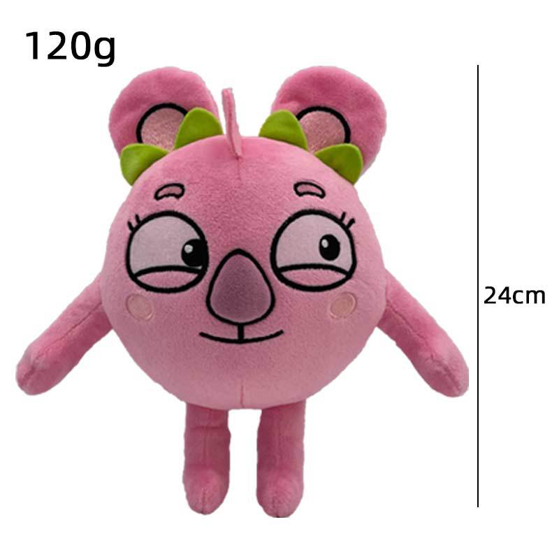Baby Zoo Kids Songs Plushie Toy Cartoon Hedgehog Koala Rhino Cat Stuffed Animal Soft Doll Educational Gift for Children Birthday