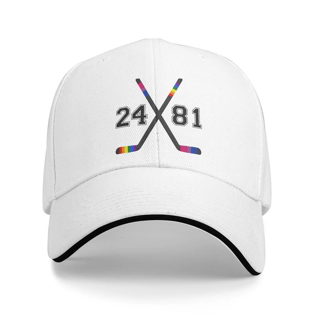Shane Hollander & Ilya Rozanov 24 81 Baseball Caps Popular Heated Rivalry Sandwich Hat for Unisex Women Polyester Headwear Workouts
