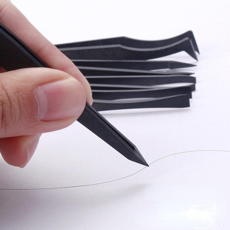 3pcs/lot Anti-static Plastic Tweezers Hard Plastic Tweezers Electronic Component Picker Multi-purpose Industrial Tweezers
