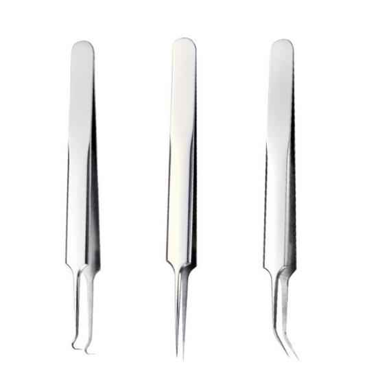 Инструмент для удаления угрей из нержавеющей стали, прыщей, прыщей, пятен, комедонов