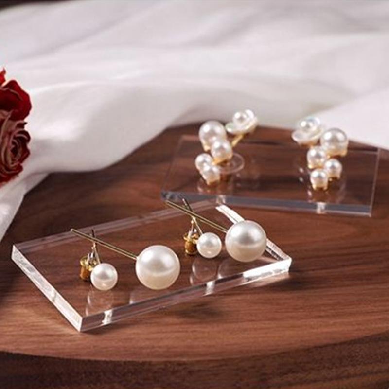 1 шт. акриловая прозрачная демонстрационная доска для сережек-гвоздиков