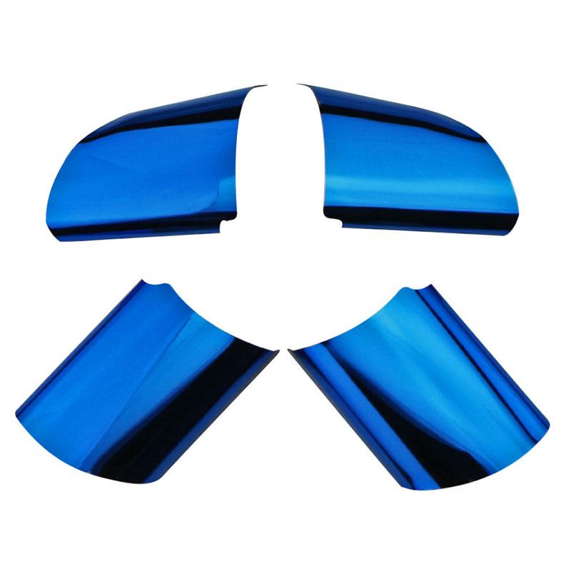 FOAL BURNING 4 шт./компл., украшение на руль автомобиля из нержавеющей стали, накладка, Стайлинг автомобиля для Ford Focus 2 MK2