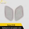 Denza 22 D9 Stainless Steel Speaker Cover with Bright Flakes for Door Panel Modification