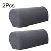 2Pcs/Set Couch Chair Protector Removable Armchair Covers Replaceable Solid Color Modern Polyester Fiber Armrest Arm Stretch Sofa