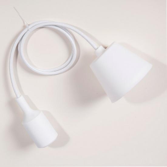 Красочные подвесные светильники, силикагель E27, цоколь, лампы Эдисона, бар, ресторан, художественный кулон