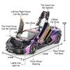 AAZV1 1:24 Huayra Revuelto Spray Model Toy Sports Cars Alloy Diecast Pull Back Shock Absorption Sound Light Simulation Mini Supercars