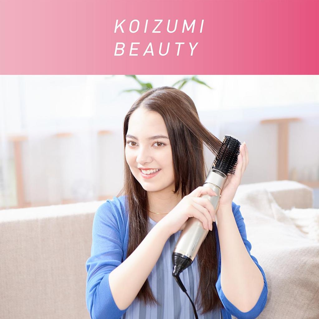 Koizumi Curling Dryer Twin Negative Ion International Compatible Lightweight Slim Gold KDD-0053/N