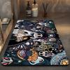 Hollow K-Knight Game Entrance Door Mat Washable Non-Slip Living Room Sofa Chairs Area Mat Kitchen Welcome Doormat