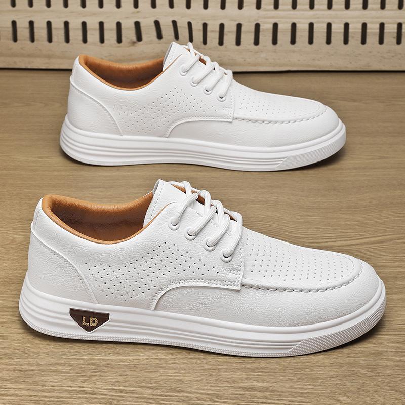 Дышащие белые туфли, мужские туфли с молодежной обувью для сноуборда, повседневная обувь в корейском стиле