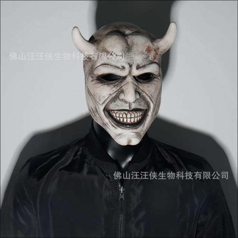 Black telephone headset The Black Phone Horror half face mask halloween party COS Props