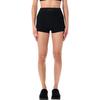 Fear of God Essentials FW25 Шорты с логотипом и высокой талией Женские шорты 192SP257700FW-BLACK