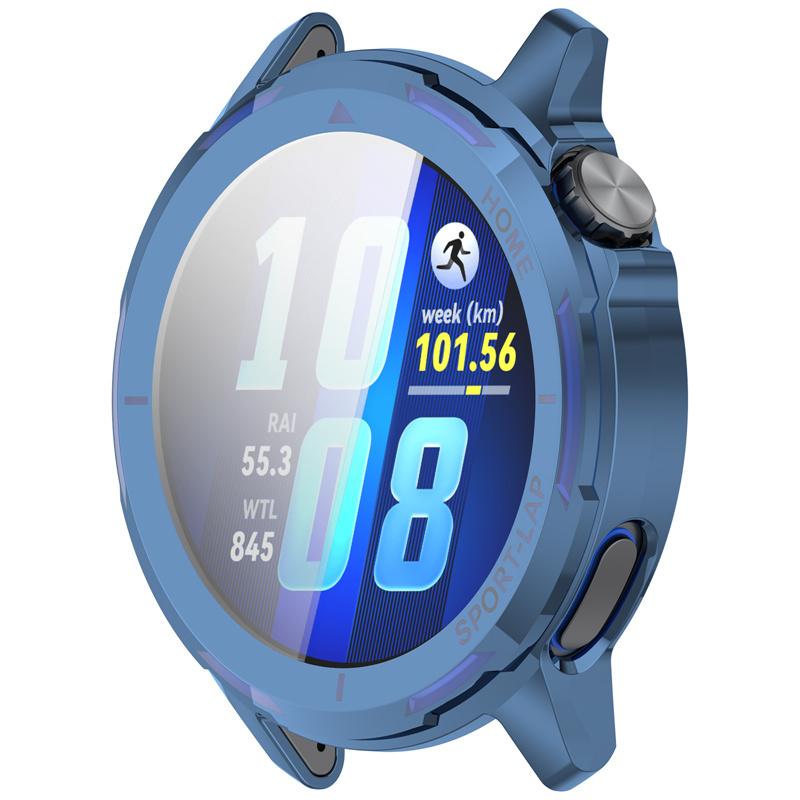 Полный защитный чехол-оболочка Для Huawei Watch GT Runner 2 Запасные аксессуары Рамка мягкие Чехлы 360 ТПУ Защита экрана