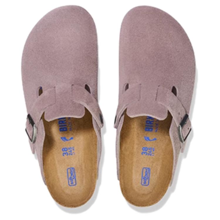 Бостон Birkenstock Мягкая стелька Узкие 'Выцветший фиолетовый' 1028770