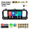 For Citroen Jumpy 3 SpaceTourer 2016-2021 For Peugeot Expert  2016-2021 Car Radio Multimedia Video Player Navigation GPS Android Carplay 2+32GB