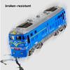 Simulation Scale Rail Vehicle Toy Miniature Train Car Toys Inertial Train Model  Kids Toys