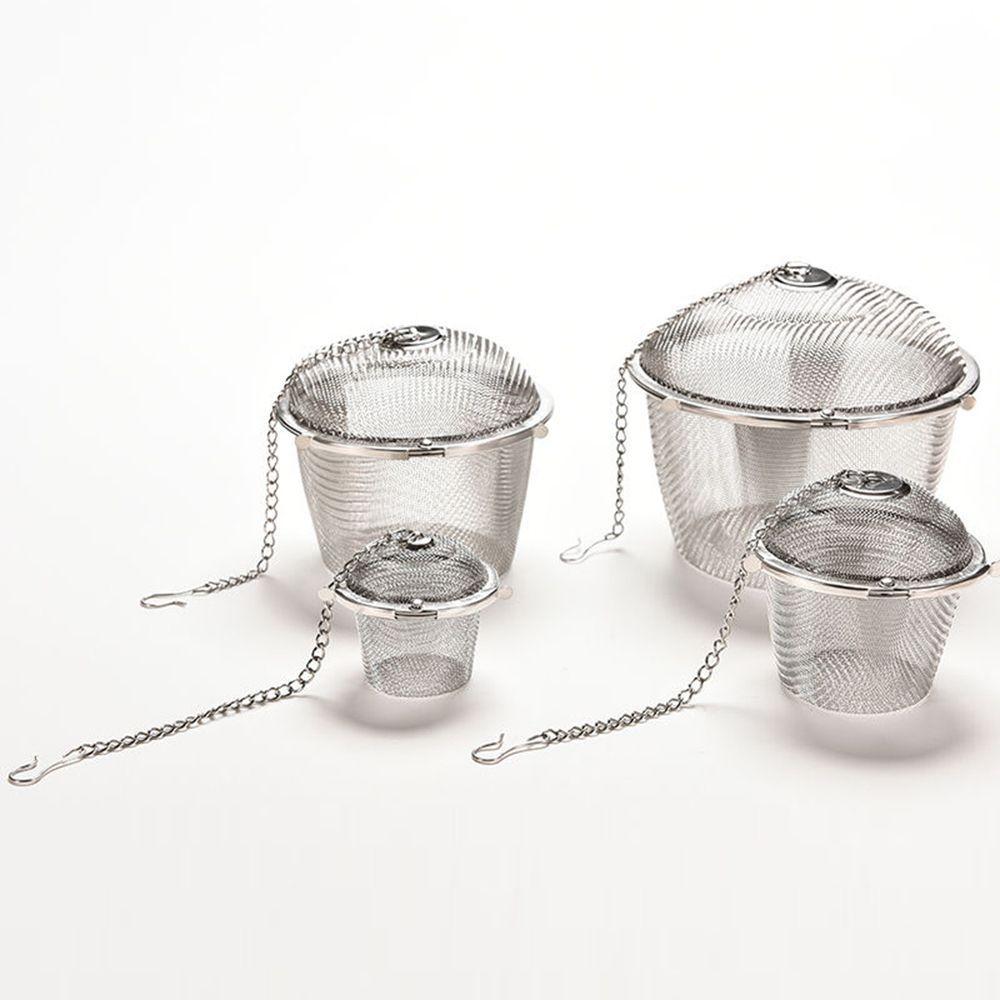 Leaf Teakettle Reusable Stainless Steel Tea Ball Herbal Infuser Mesh Filter