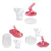 Cute Rabbit Ring Holder Silicone Molds Bunny Jewel-Display Organizer-Resin Casting-Moulds DIY Engagement Gift for Women