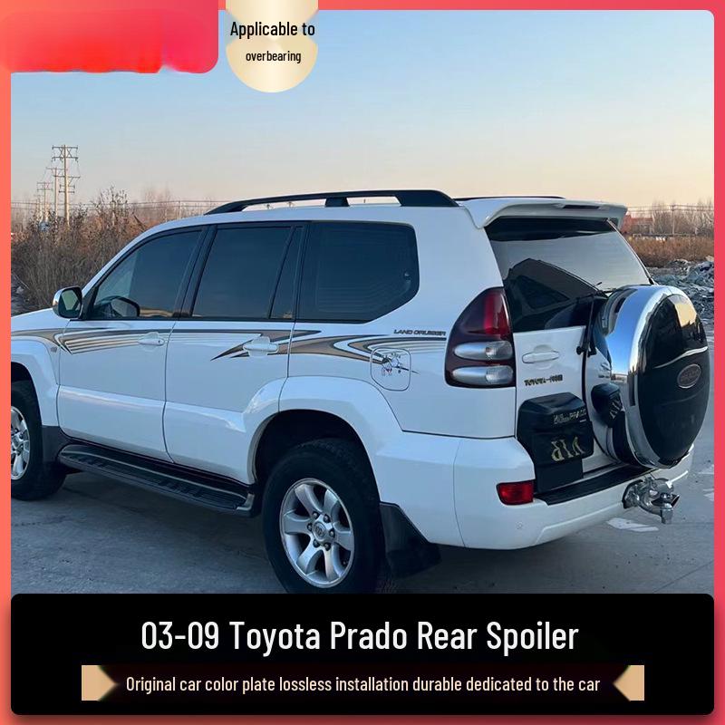 Задний спойлер для Toyota Prado FJ120 2003-2009, подходит для моделей 2700-4000