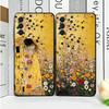 Поцелуй Густава Климта Мягкий чехол для телефона Samsung A17 A37 A57 A16 A26 A36 A56 A15 A25 A35 A55 A14 A24 A34 A54 A13 A23 A33 A53