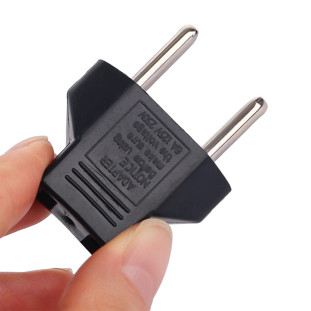 5 шт./лот адаптеры для розеток переходники для розеток преобразователи адаптер питания США в ЕС вилка