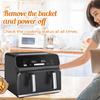 MAMNV Double Basket Air Fryer 8L 1700W Multifunctional Low Oil And Light Fat Fryer Intelligent NTC Precise Temperature Control