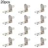 Bracket Studs Pegs Shelf Support Peg Cabinet Furniture Home Silver Stronge Support 16.5x16x12.8cm 20Pcs 6mm Hard