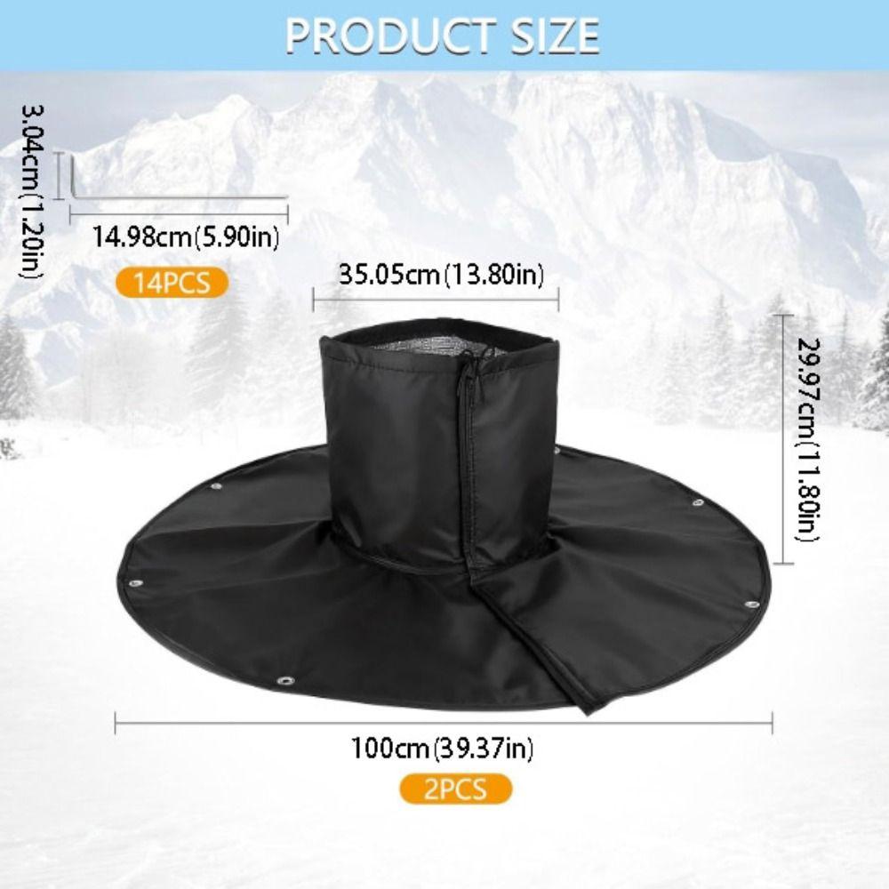 3-Layer Winter Freeze Cover Thick Bubble Roll Tree Insulation Wrap Outdoor