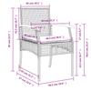 Vidaxl 4-Cz. Садовая Мебель, Подушки, Серый Ротанг ПЭ
