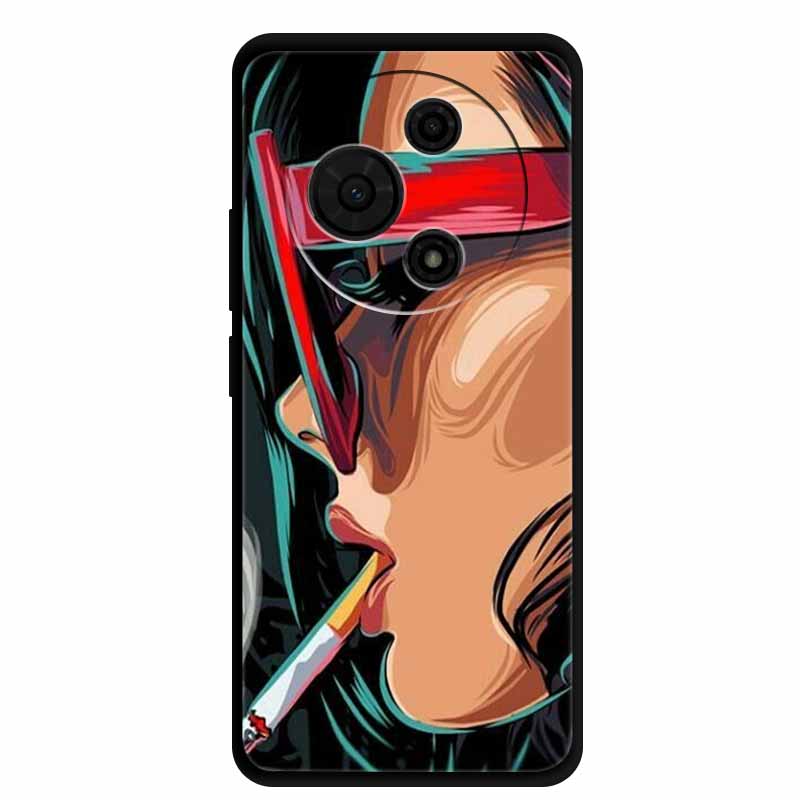 Для TCL 60 NxtPaper 4G Чехол 6.8" Милый Мультяшный Мягкий Силикон ТПУ Чехол для Телефона для TCL 60NxtPaper 4G Защитный Чехол Capa Coque