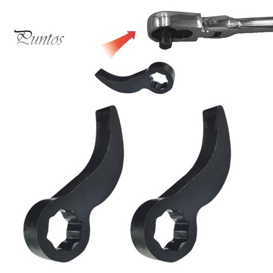 1/2 шт. Инструменты для головки адаптера лома, нержавеющие, устойчивые к коррозии, монтировка, головка адаптера гаечного ключа, инструменты для снятия половины вала автомобиля