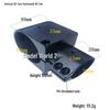 Aluminum Alloy Tee Pipe Clamp for Drone Landing Gear (16/20/25 to 25/30/40)
