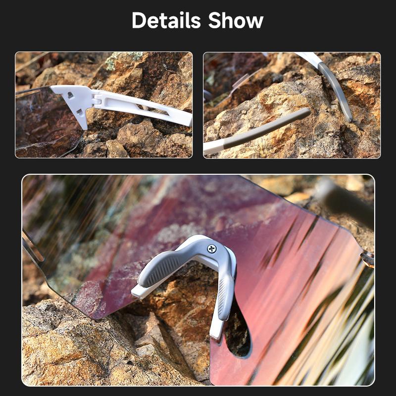 Photochromic Goggles Unisex Cycling Sports Eyewear Men Outdoor Day And Night Biking Glasses