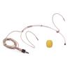 Lightweight Headworn Headset Microphone Condenser Mic 4-pin Mini XLR Plug for Wireless Bodypack