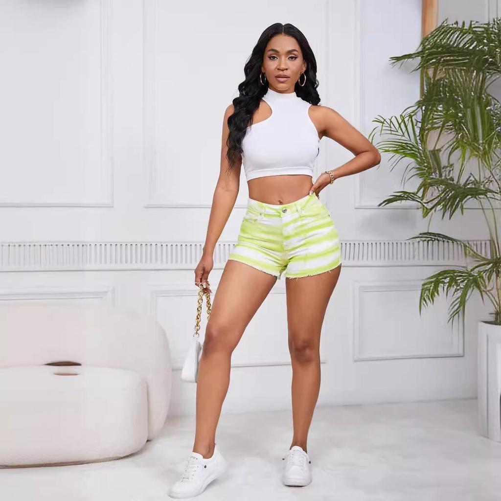 Повседневные джинсовые шорты с принтом нового нишевого дизайна