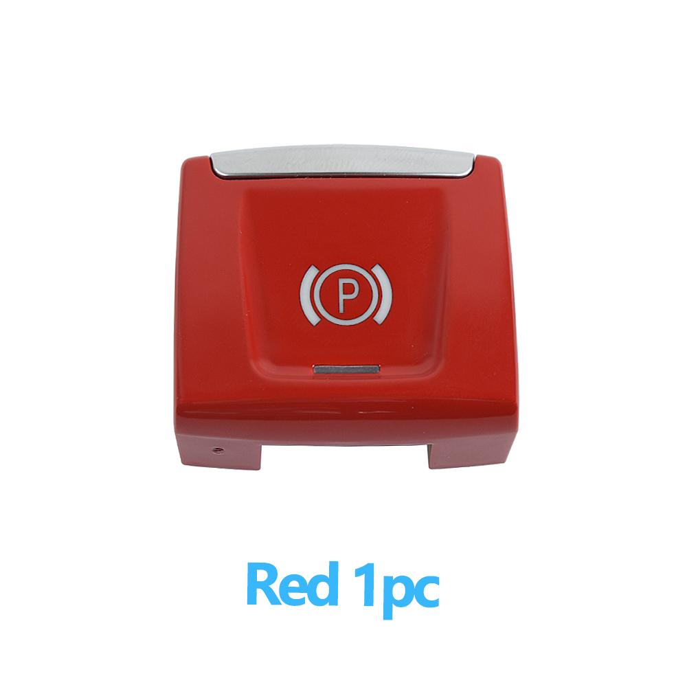 Черная красная кнопка переключателя электронного стояночного тормоза для замены BMW X1 F48 F49 X2 F39 2 серии F45