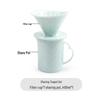 Blue Print Oriental Ceramic Coffee Cup & Sharing Pot Set