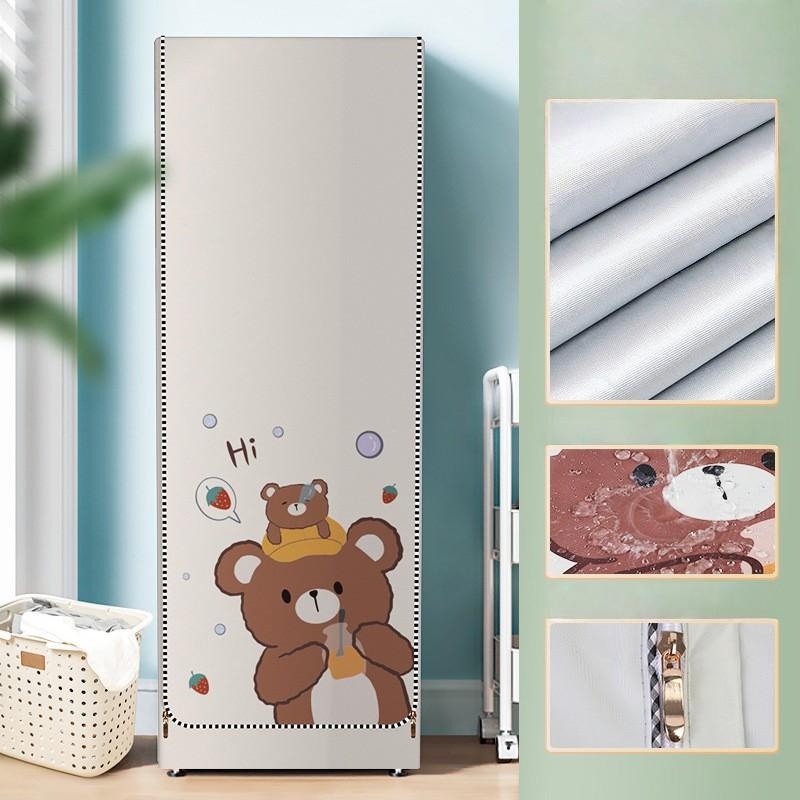 Lovely Cat Washer-dryer Cover Home Protective Cover Fashion Durable Dust Covers Outdoor Waterproof Washing Machine Dryer Cover