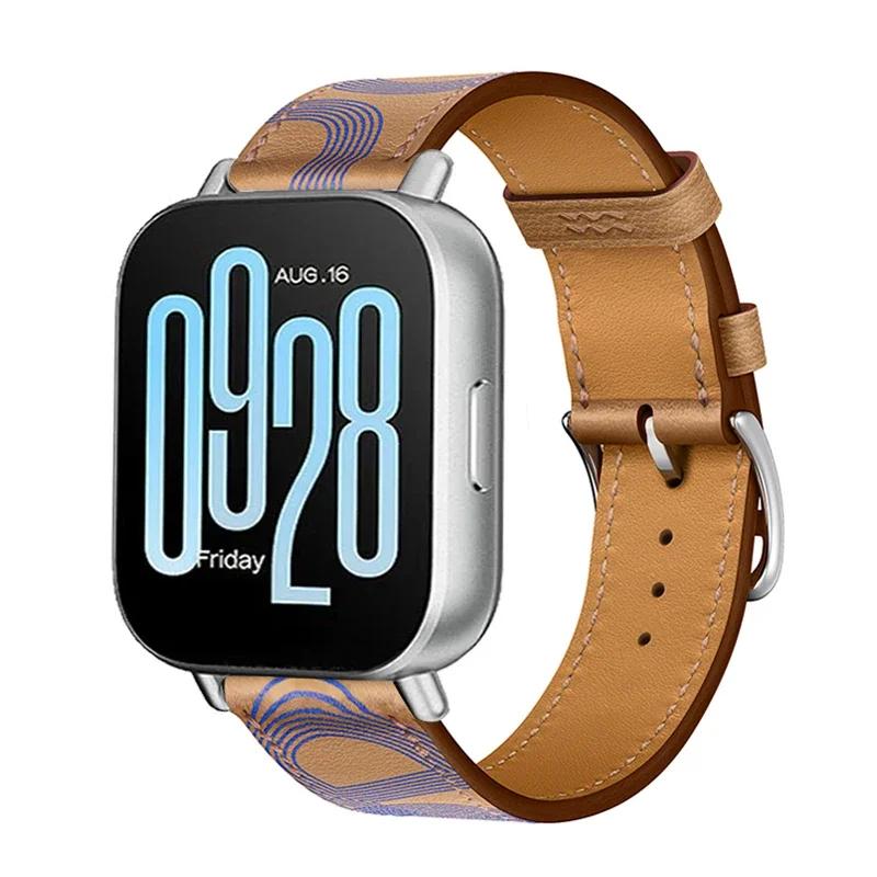 Кожаный браслет-петля для Realme Watch 5 Аксессуары для ремешка 22 мм Ремешок для Realme Watch S2/3 3Pro S SPro/2 2 Pro Ремешок для часов