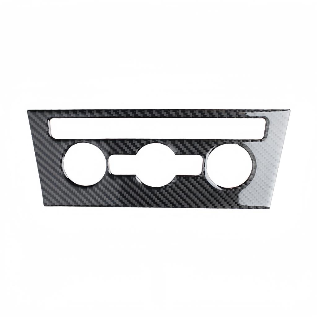 For VW Golf 7 GTI Mk7 14-19 Carbon Fiber Car Center Control Air Conditioning Control Panel Trim Cover Decor Sticker Auto Zubehör