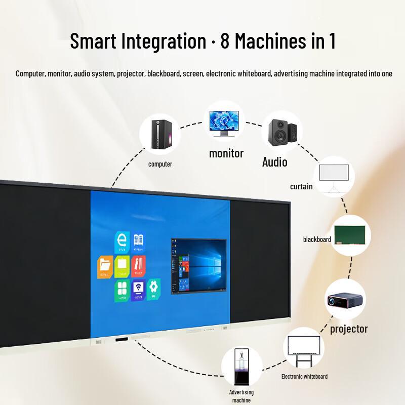 Qinguan 75-inch Smart Nano Blackboard Teaching System (CN version)