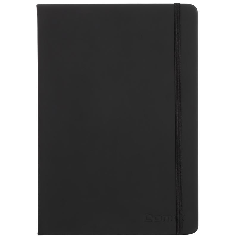 Qi Xin Leather Notebook, Business Office Universal Diary, Simplified Meeting Record Book B5/122 sheets