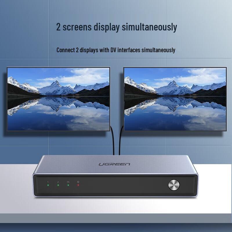 Ugreen Разветвитель DVI 1 в 2