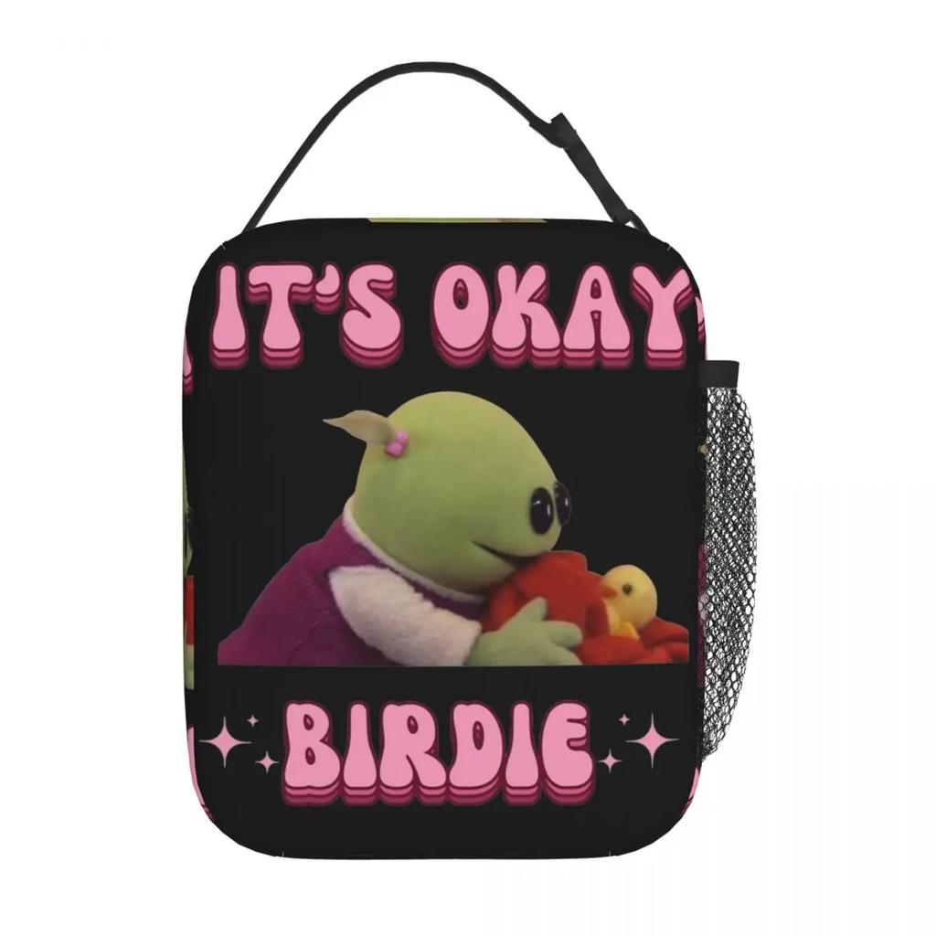 Nanalan Я позабочусь о тебе Birdie Изолированные сумки для ланча Контейнер для еды Герметичный термохолодильник Ланч-боксы для школы