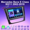 2 DIN Android Carplay Car Radio For Mercedes Benz E Class W211 2002-2010 Multimedia Player Head Unit Stereo GPS Navigation BT WIFI 2+32GB