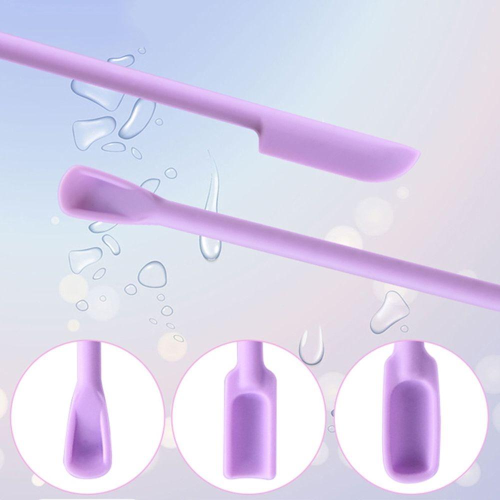 Brush Last Drop Scoop Cosmetic Silicone Spatula Makeup Brushes Cosmetics Spoon Deep Bottle Scraper