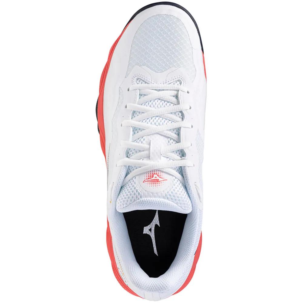 Mizuno Wave Enforce Court sneakers Fiery Red/White