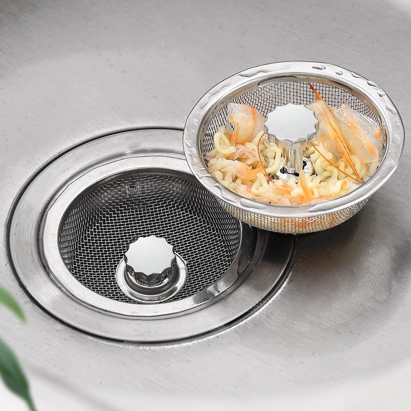 Фильтр для кухонной раковины, Пробка для перелива раковины, Слив для раковины, Слив для посудомоечной машины, Фильтр для мусора из нержавеющей стали, Универсальный