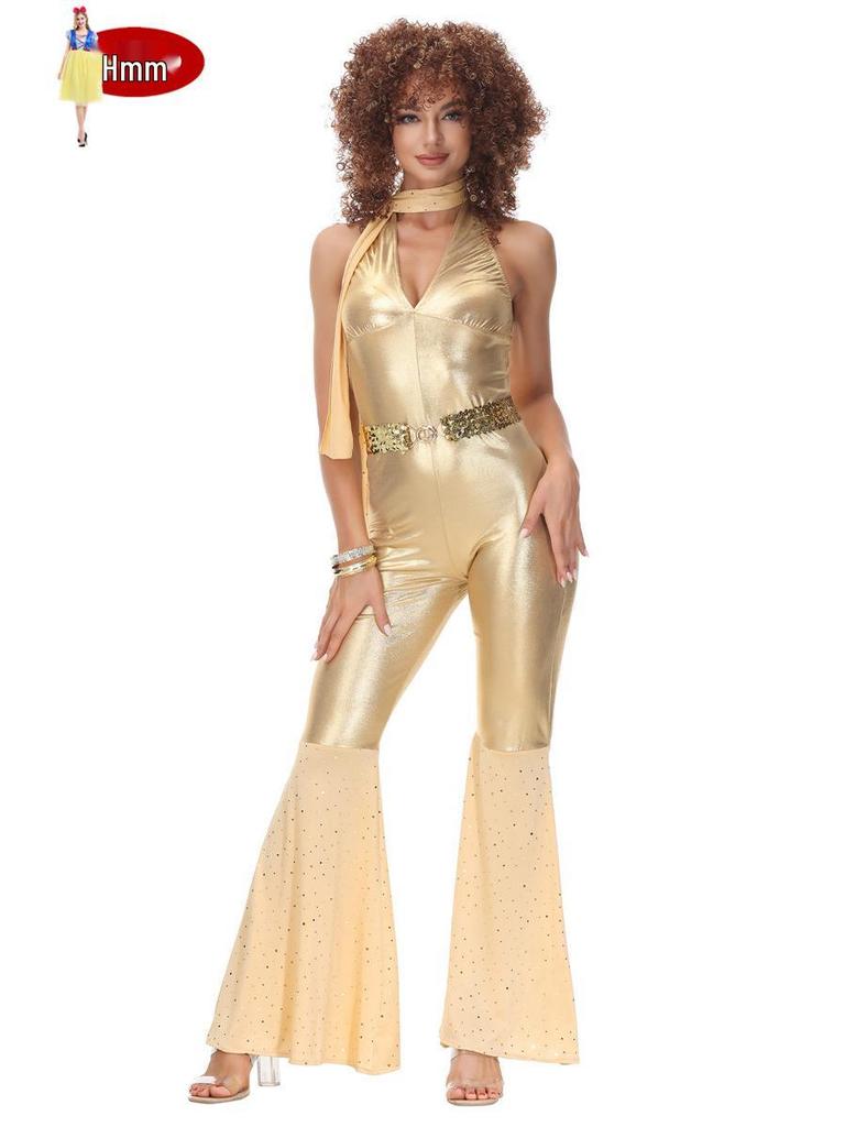 Хэллоуинский костюм диско-хиппи 70-х